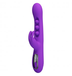 PRETTY LOVE - Sabien LED Display Vibration Thumping Massager (Chargeable - Purple)